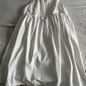 Universal Thread White Linen Dress